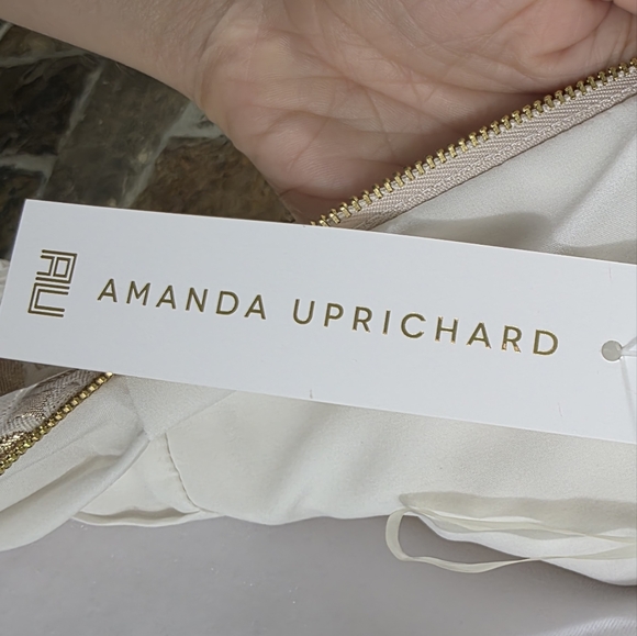 NWT Amanda Uprichard Metallic Strapless Dress And Jacket Blazer - Picture 11 of 11